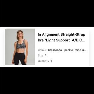 Lululemon bra